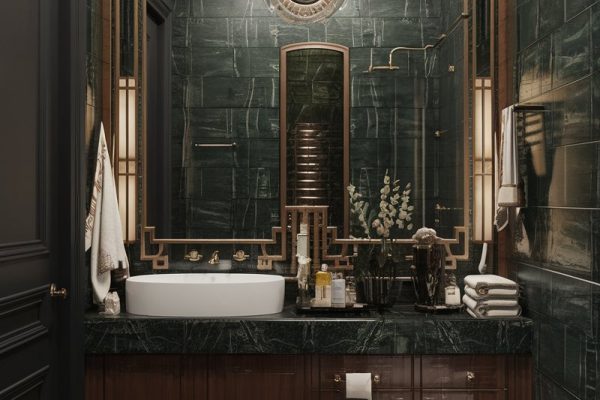 Art Deco Bathroom Design Ideas to Bring the Style