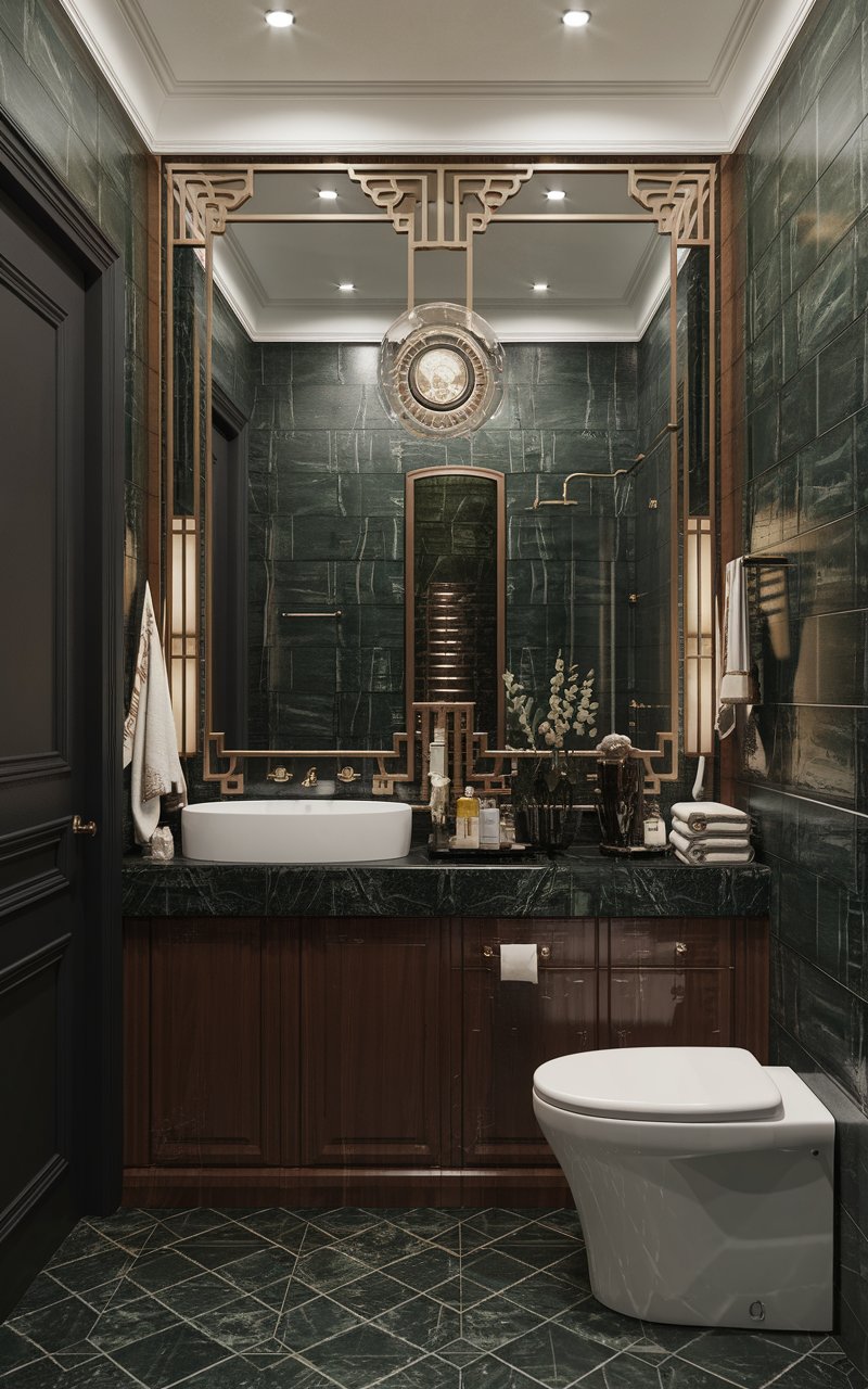 Art Deco Bathroom Design Ideas to Bring the Style