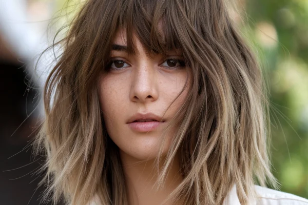 Trendy Shaggy Hair Cuts with Bangs