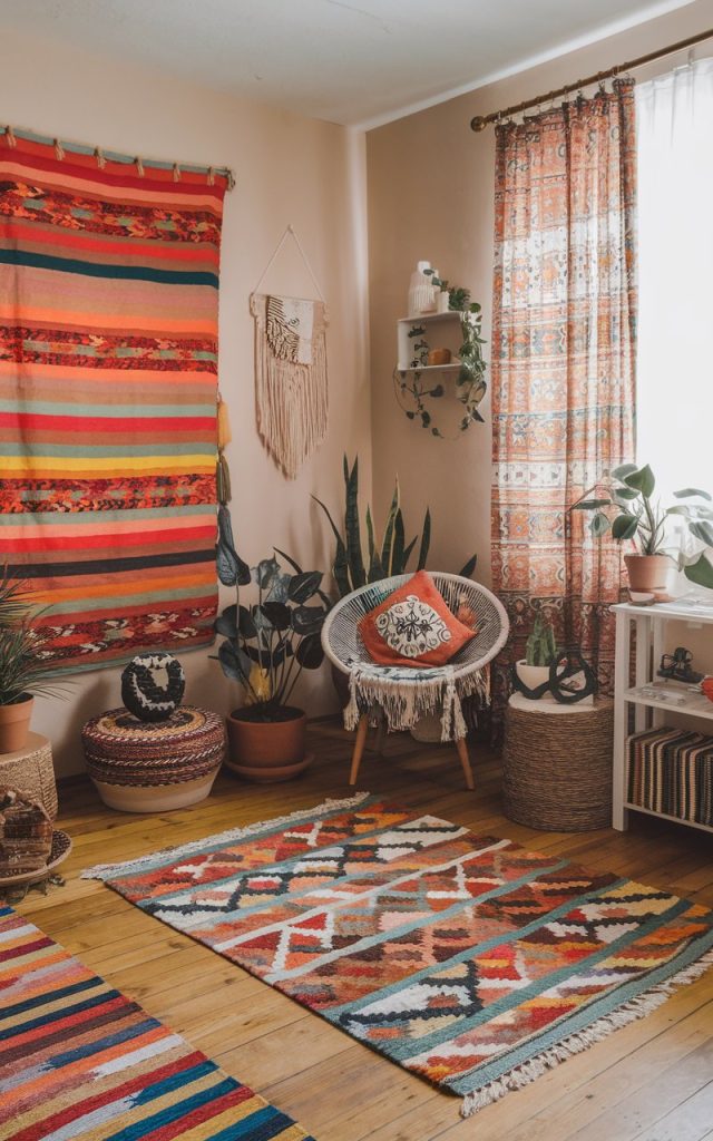 Creative Boho Style Laundry Room Decor Ideasv