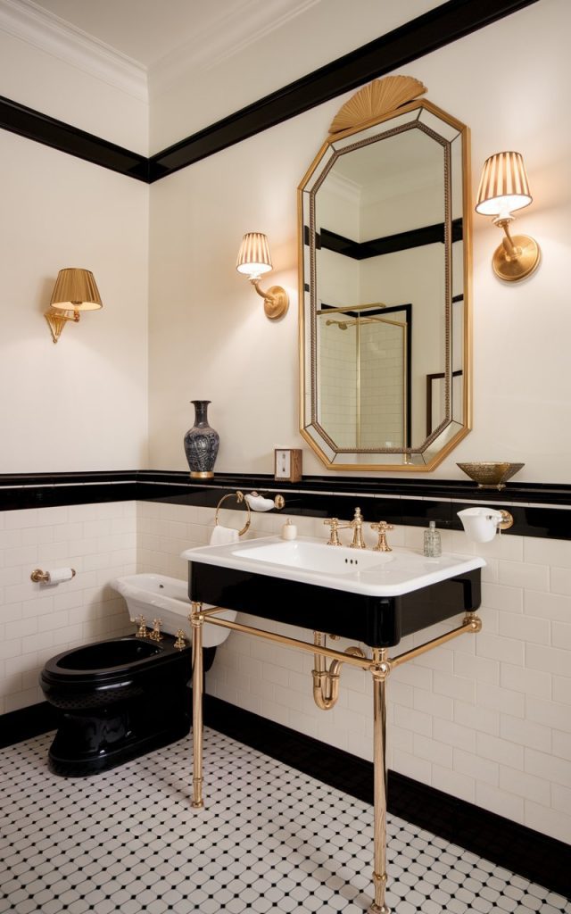 Art Deco Bathroom Design Ideas to Bring the Style