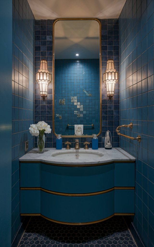 Art Deco Bathroom Design Ideas to Bring the Style