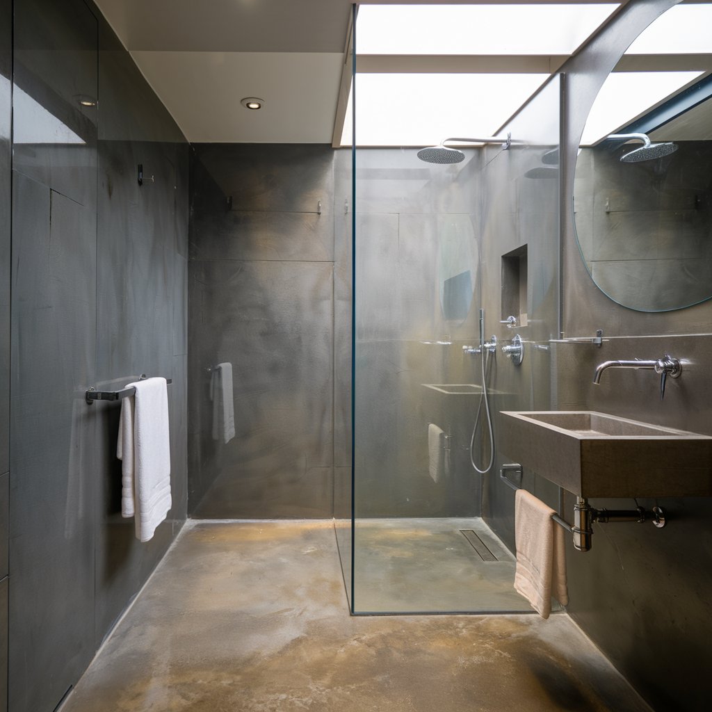  Modern Minimalist Wet Room