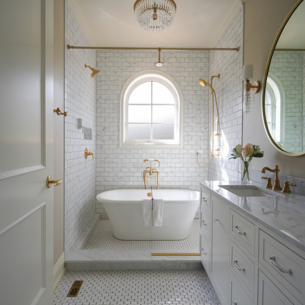 Rustic Farmhouse Wet Room