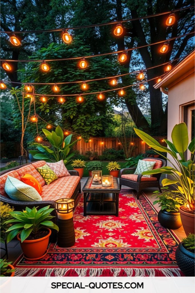 Vibrant Outdoor Patio Decorating Ideas to Enliven Your Backyard