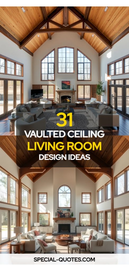  Vaulted Ceiling Living Room Ideas 