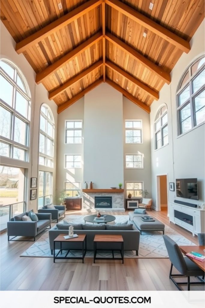  Vaulted Ceiling Living Room Ideas 