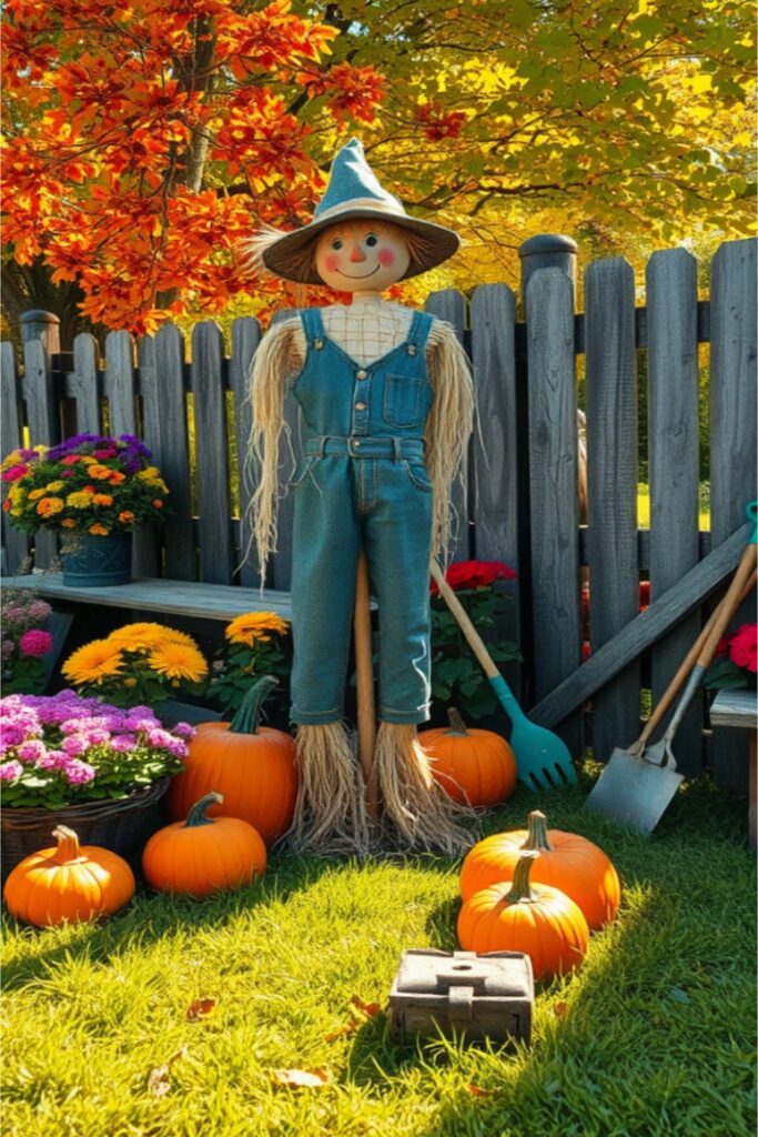 13 Charming Scarecrow Ideas for Fall Gardens Easy Scarecrow Ideas