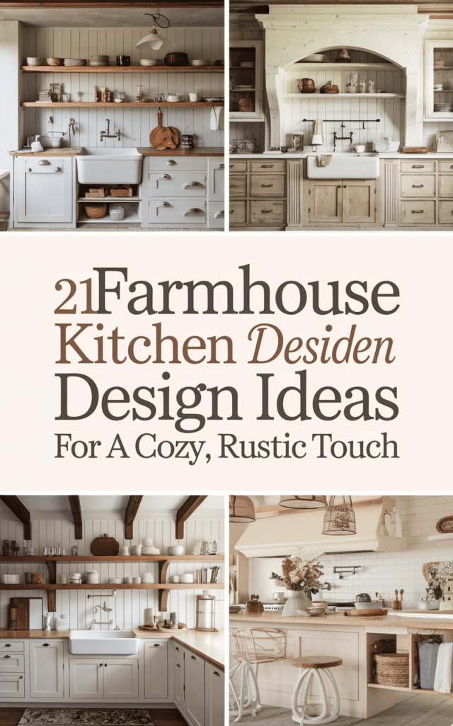 a collage of 4 beautiful farmhouse kitchen design HKIp4P76SN 4bcmZ64ofCw MOhS JEUToSWSuLF9MFkUA