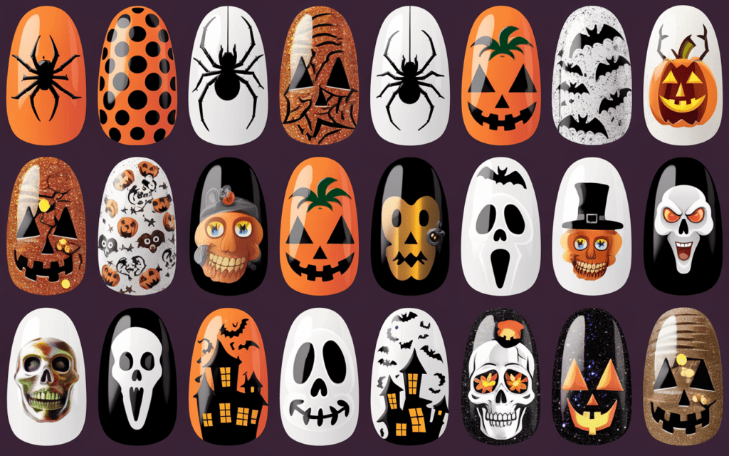 a collection of 21 easy halloween nail design idea 9039pO9HRNCsp9jl81iqow 8 N05edmT5yWwx8TRzmtJg