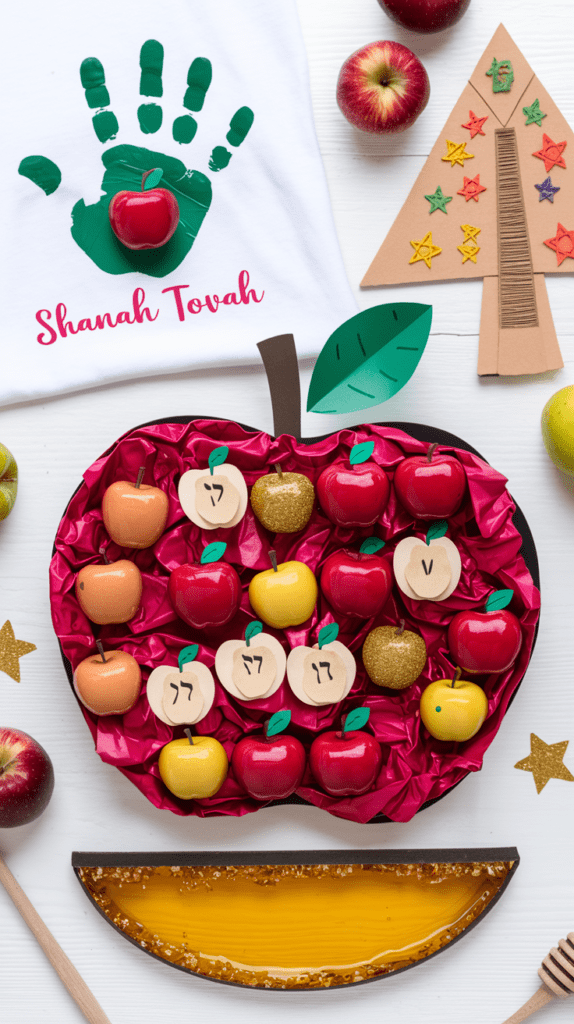 17 Beautiful Rosh Hashanah Crafts for Kids