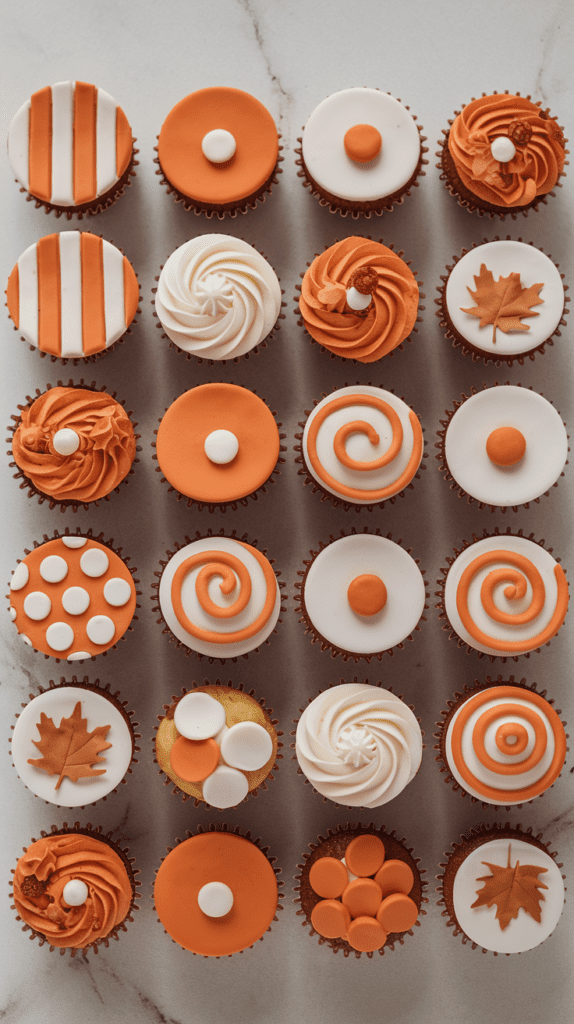 21 Fall Cupcake Decoration Ideas to Sweeten Your Autumn