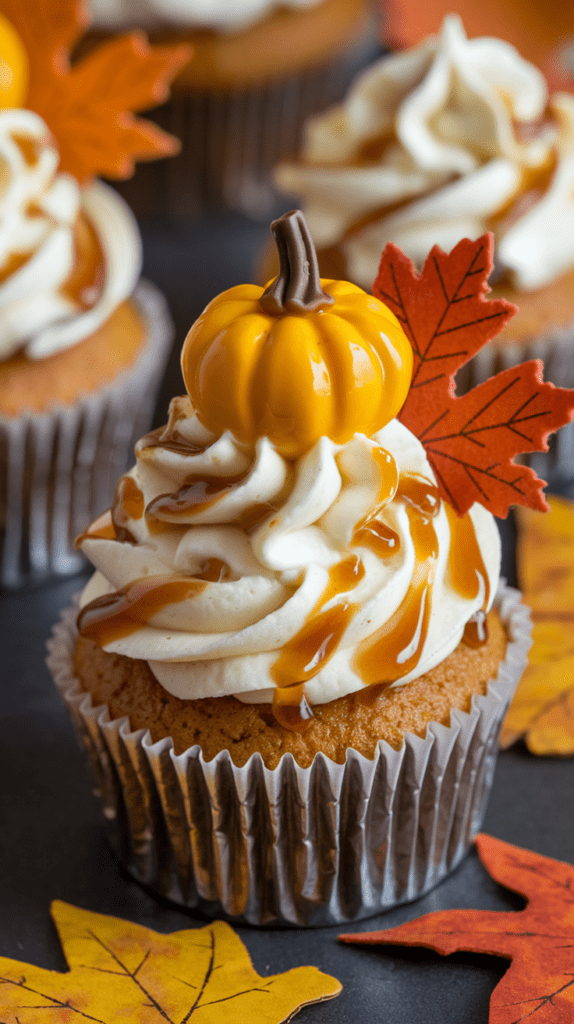 21 Fall Cupcake Decoration Ideas to Sweeten Your Autumn