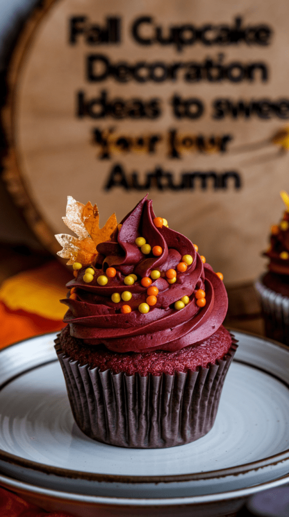 21 Fall Cupcake Decoration Ideas to Sweeten Your Autumn