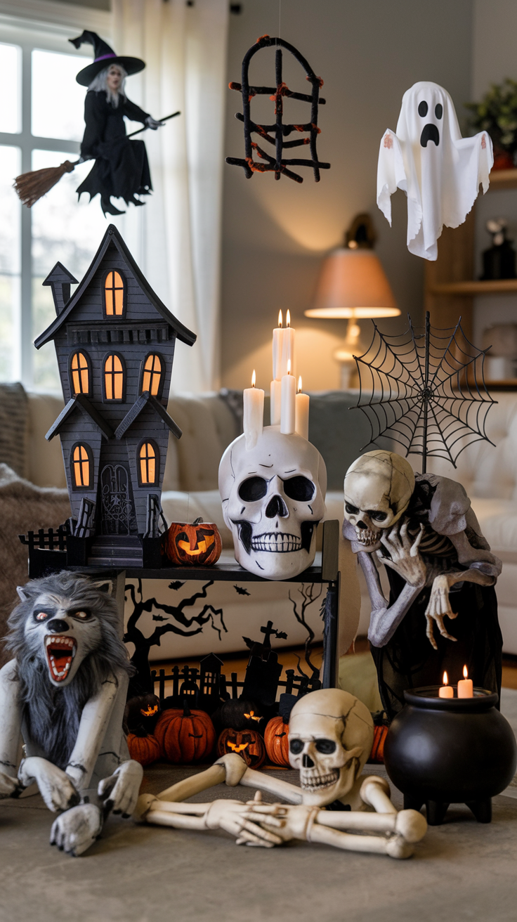 Scary Halloween Decorations for a Frightfully Fun Home