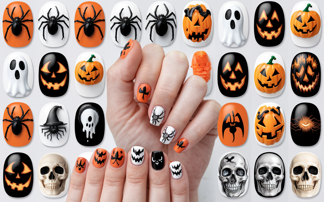 21 Easy Halloween Nail Design Ideas