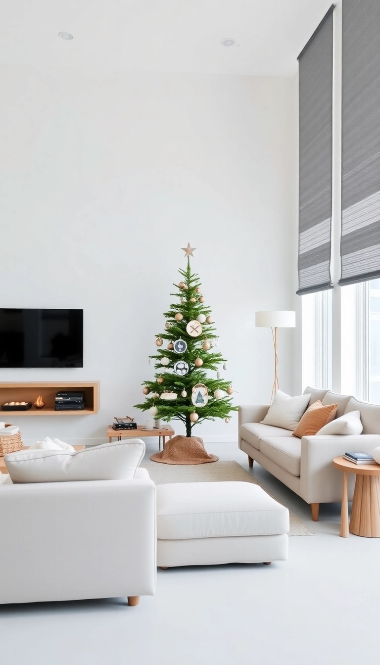 21 Magical Christmas Room Inspo Ideas That Will Make You Wish It Was December All Year! - 5. Scandinavian Simplicity