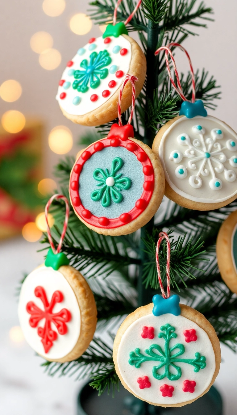 21 Festively Decorated Christmas Sugar Cookies That Will Dazzle Your Guests! - 16. Christmas Ornament Cookies