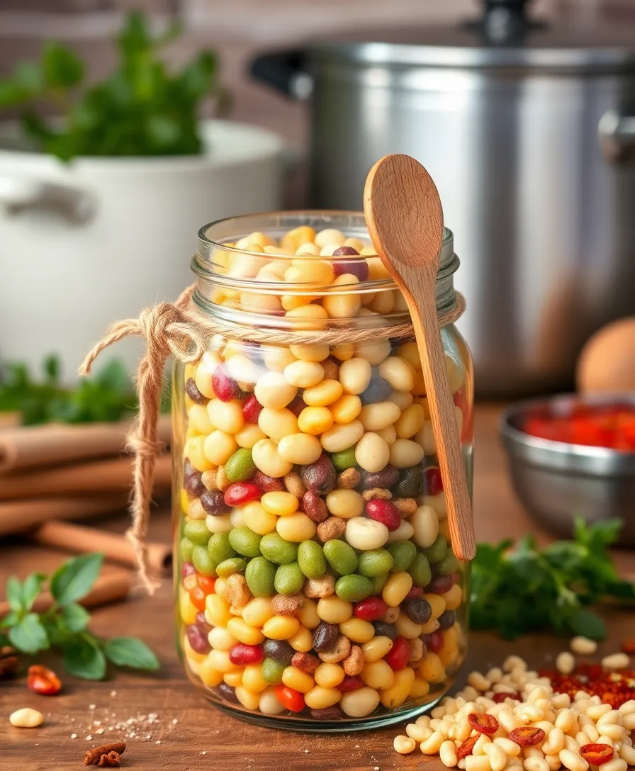 21 Easy DIY Mason Jar Gifts You Can Make in Under an Hour (No Crafting Skills Required!) - 7. Instant Soup Mix