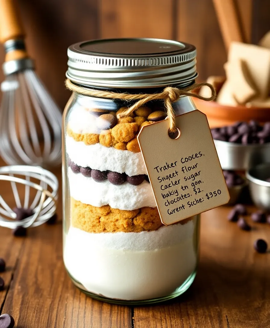 21 Easy DIY Mason Jar Gifts You Can Make in Under an Hour (No Crafting Skills Required!) - 1. Cookie Mix in a Jar