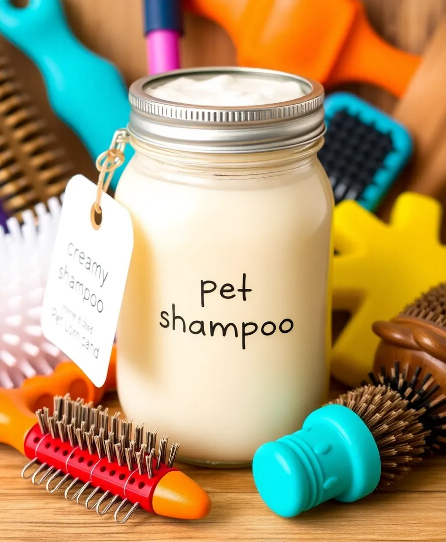 21 Easy DIY Mason Jar Gifts You Can Make in Under an Hour (No Crafting Skills Required!) - 21. DIY Pet Shampoo