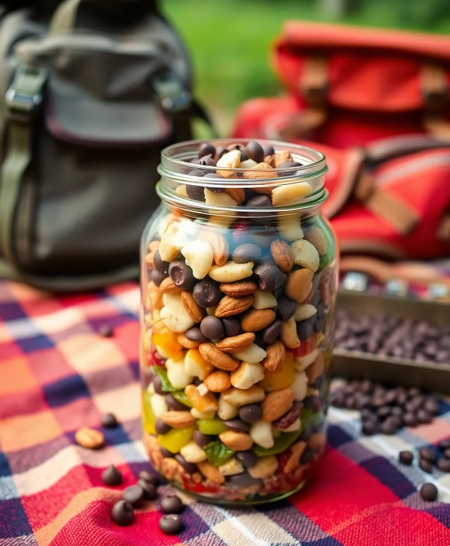 21 Easy DIY Mason Jar Gifts You Can Make in Under an Hour (No Crafting Skills Required!) - 19. DIY Trail Mix