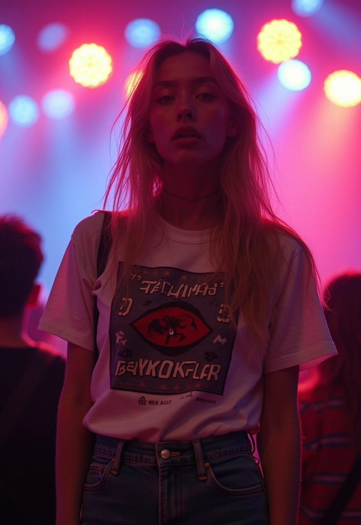 21 Kendrick Lamar and SZA Concert Outfit Ideas 6 21 Kendrick Lamar and SZA Concert Outfit Ideas - 5. Graphic Tee and High-Waisted Jeans
